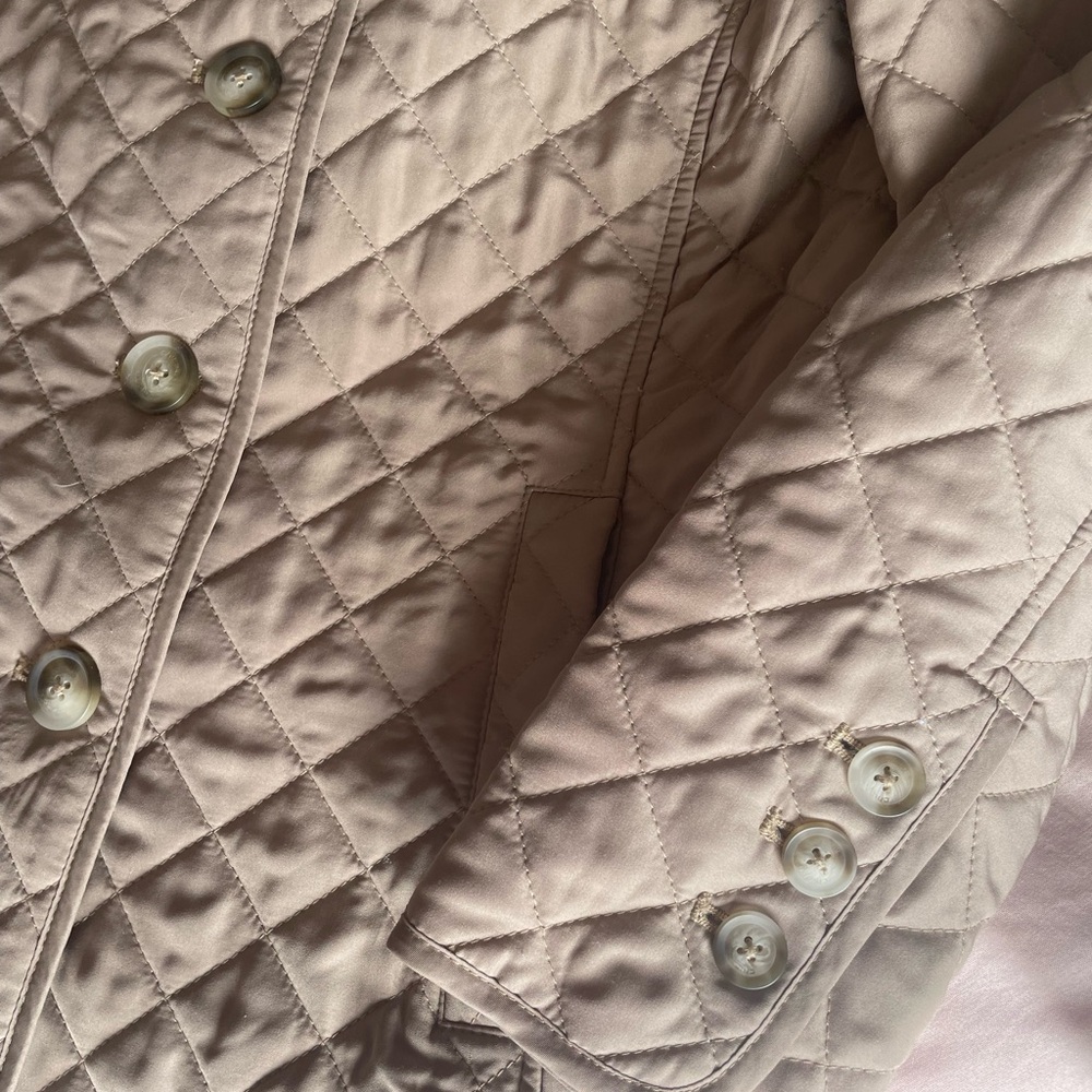 Chicos Nude/Neutral Quilted Jacket - image 7